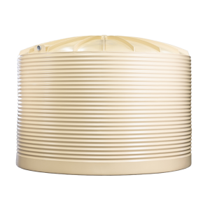 15,000L round corrugated water tank