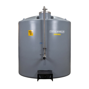 grey 5,000L Diesel Tank