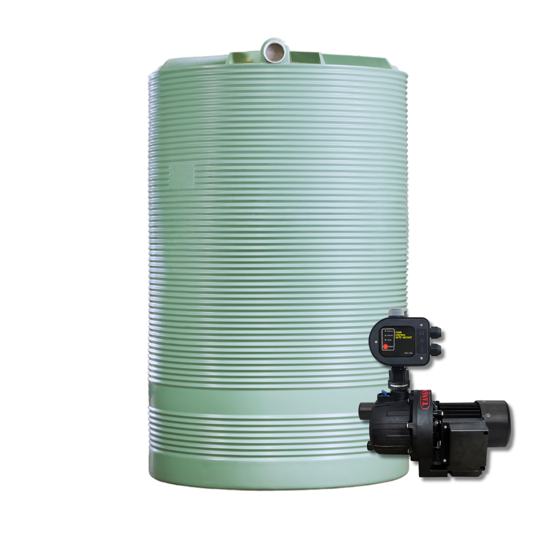 2,100l Water Tank and Tankworld pump