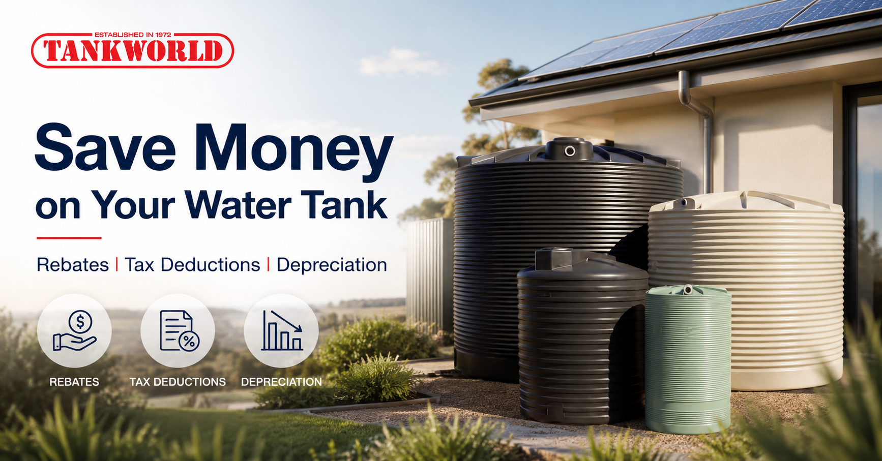 Save Money on Your Water Tank - Blog Featured Post