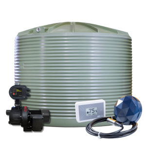 23,650L Rainwater Tank and Tankworld pump and X42 Tank Monitoring Kit