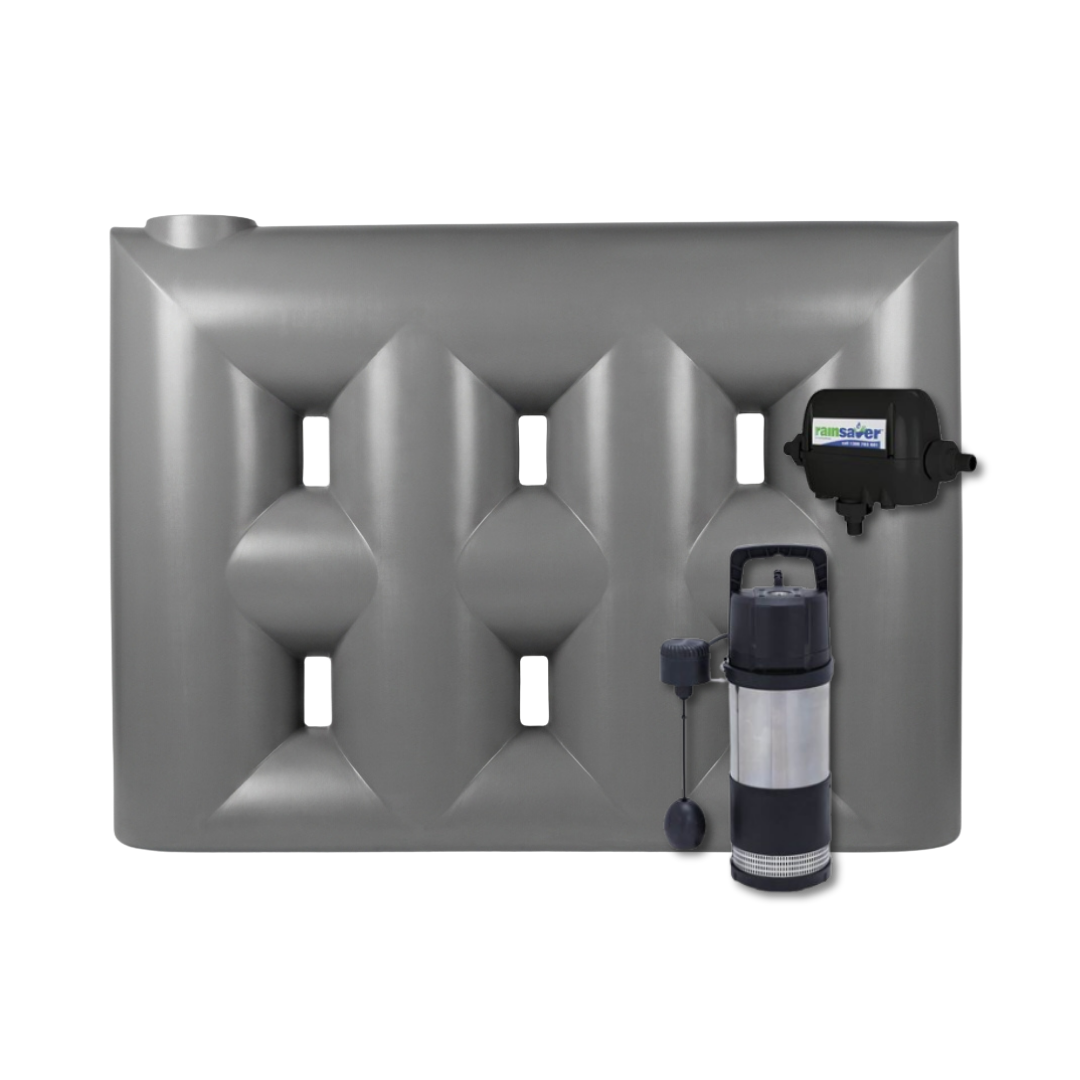 3,000L Slimline SLR Tank and Rainsaver MK4e and BIA-AUTOSUB Zone 2